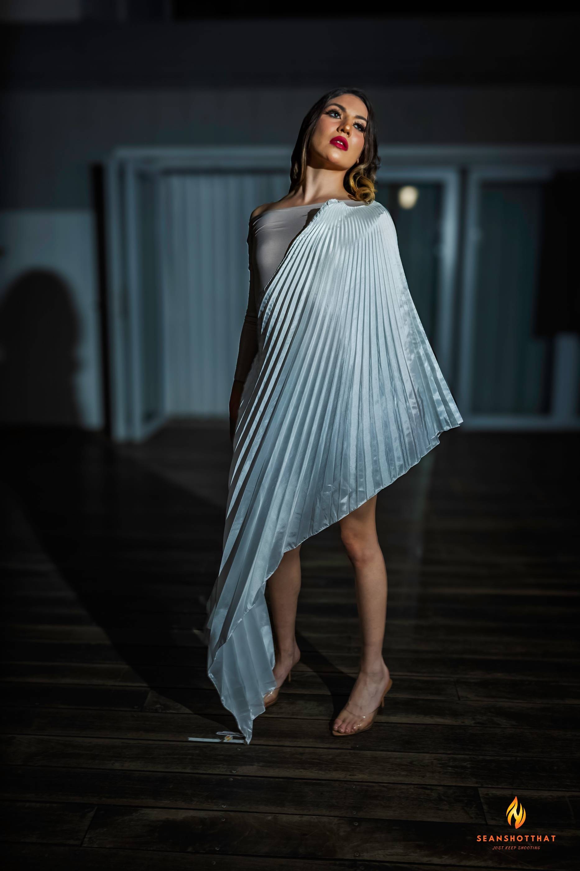 Emily Davis during the Inner Circle fashion show at Skybar.