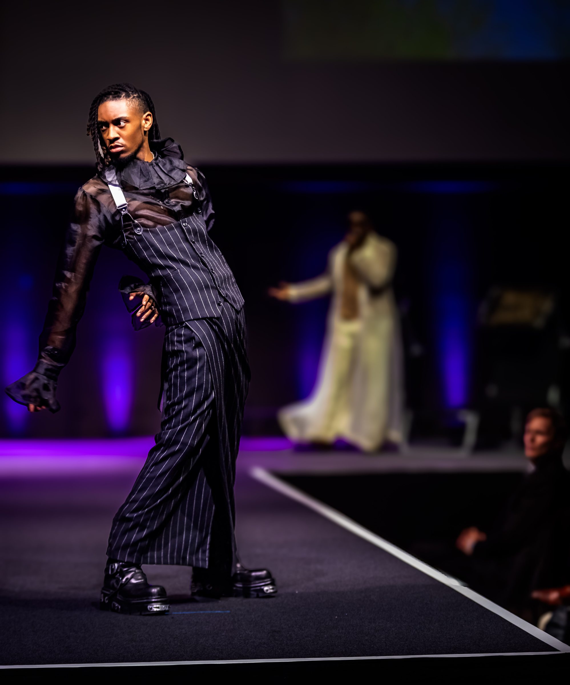 Pleated Noir at Zürich, Switzerland